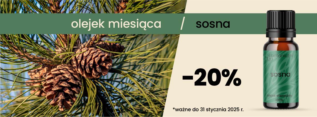 Olejek miesiąca - sosna