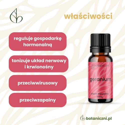 Geranium olejek eteryczny 10 ml