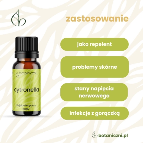 Cytronella olejek eteryczny 10 ml