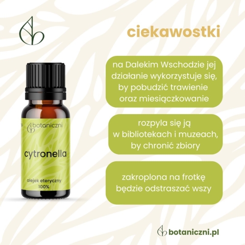 Cytronella olejek eteryczny 10 ml